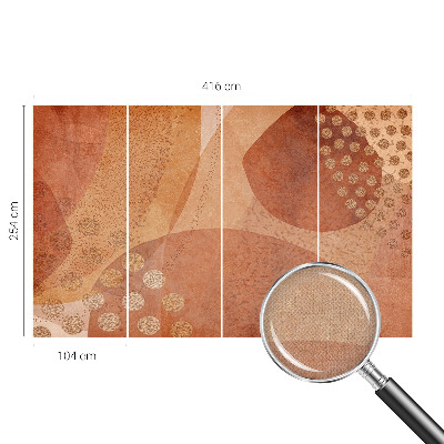 68D-Fototapete Erdige Kompositionen