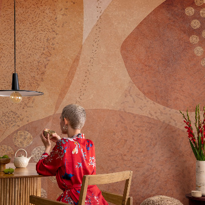 68D-Fototapete Erdige Kompositionen