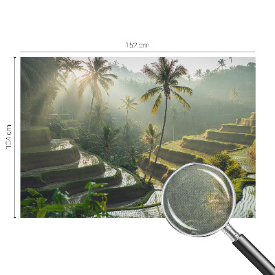 Selbstklebende Fototapete für die Wand mit dem Motiv der Paradiesterrassen