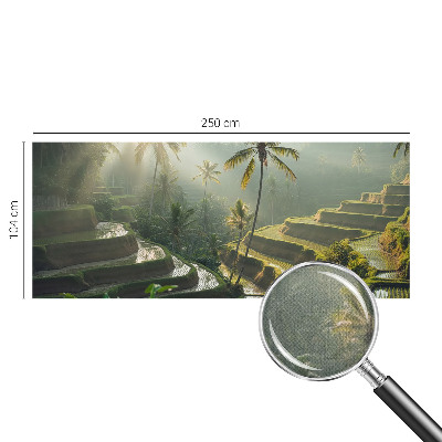 Selbstklebende Fototapete für die Wand mit dem Motiv der Paradiesterrassen