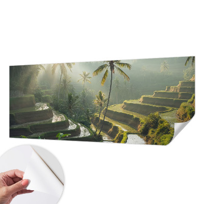 Selbstklebende Fototapete für die Wand mit dem Motiv der Paradiesterrassen
