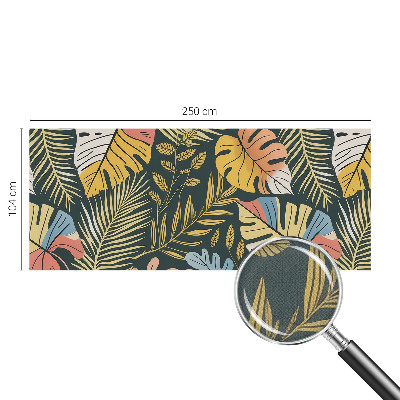 68D-Fototapete fürs Wohnzimmer Tropische Energie