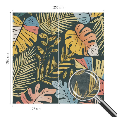 68D-Fototapete fürs Wohnzimmer Tropische Energie