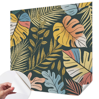 68D-Fototapete fürs Wohnzimmer Tropische Energie