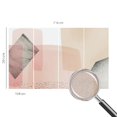 Fototapete nach Maß Zarte Figuren