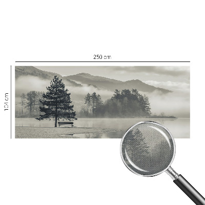 68D-Fototapete fürs Schlafzimmer mit romantischer Landschaft