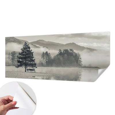 68D-Fototapete fürs Schlafzimmer mit romantischer Landschaft