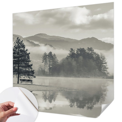 68D-Fototapete fürs Schlafzimmer Romantische Landschaft