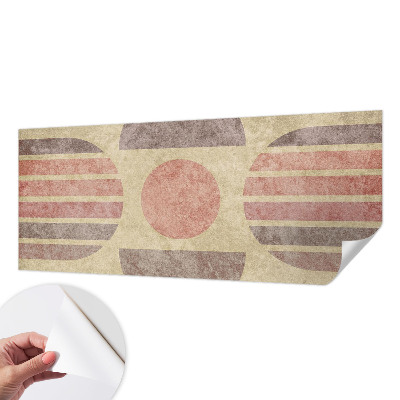 Motivtapete fürs Wohnzimmer Geometrische Formen