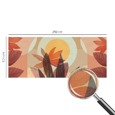 Fototapete nach Maß mit floral-abstraktem Motiv