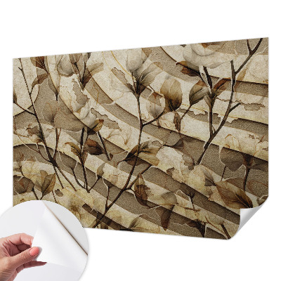 Motivtapete fürs Wohnzimmer Klassische Flora