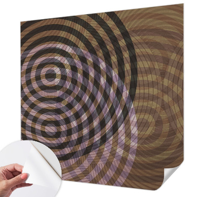 Motivtapete nach Maß Hypnotisierende Kreise