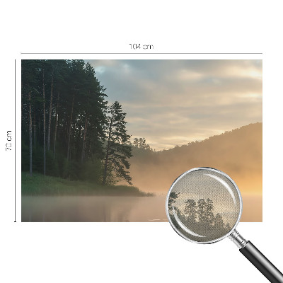 Moderne Fototapete nach Maß Nebliger Morgen