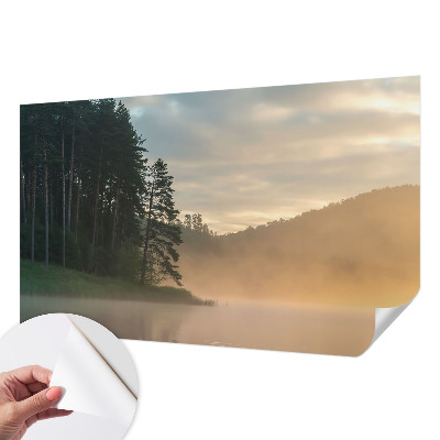 Moderne Fototapete nach Maß Nebliger Morgen