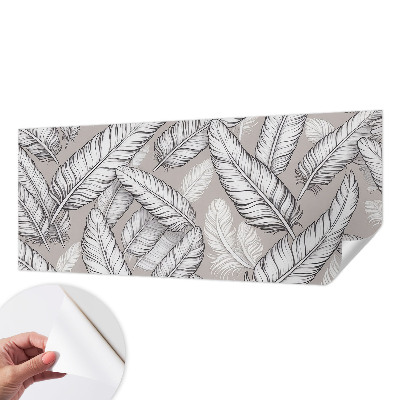 46D-Fototapete fürs Wohnzimmer Feine Federn