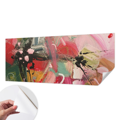 46D-Fototapete fürs Schlafzimmer Farbenfrohes Chaos