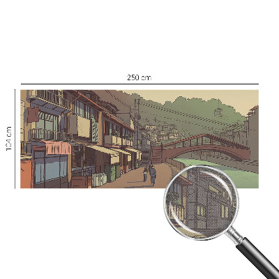 Fototapete nach Maß Pastellfarbene Landschaft