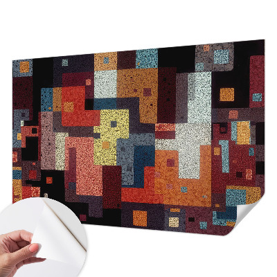 Moderne Fototapete nach Maß Bunte Formen