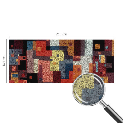 Moderne Fototapete nach Maß Bunte Formen