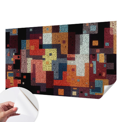 Moderne Fototapete nach Maß Bunte Formen