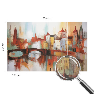 Motivtapete nach Maß Stadtlandschaft