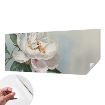 Selbstklebende Fototapete mit Motiv einer Pfingstrose