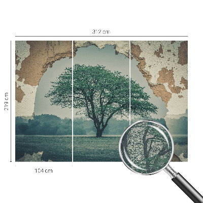 47D-Fototapete Ein einsamer Baum