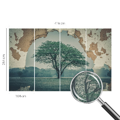 47D-Fototapete Ein einsamer Baum