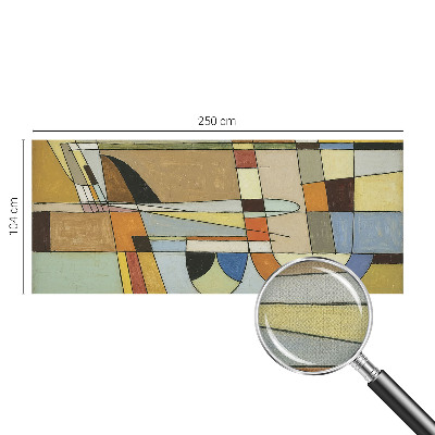 Selbstklebende Fototapete für die Wand mit geometrischem Harmoniemotiv
