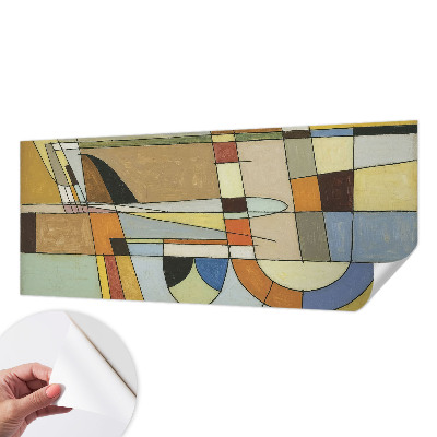 Selbstklebende Fototapete für die Wand mit geometrischem Harmoniemotiv
