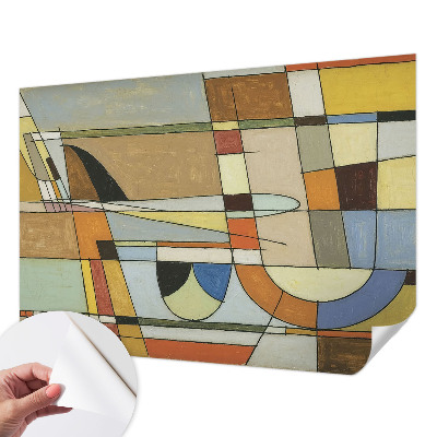 Selbstklebende Fototapete für die Wand mit geometrischem Harmoniemotiv