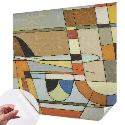 Selbstklebende Fototapete für die Wand mit geometrischem Harmoniemotiv