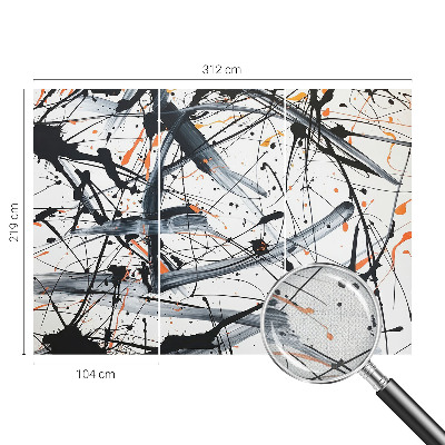 Selbstklebende Fototapete fürs Kinderzimmer Energiechaos