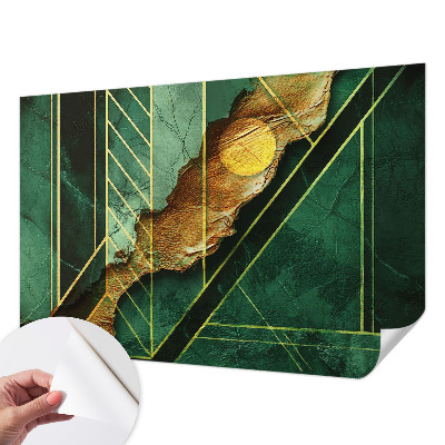 47D-Fototapete fürs Schlafzimmer Geometrische Spannung