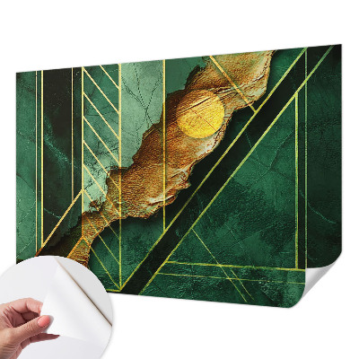 47D-Fototapete fürs Schlafzimmer Geometrische Spannung