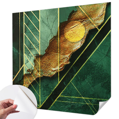 47D-Fototapete fürs Schlafzimmer Geometrische Spannung