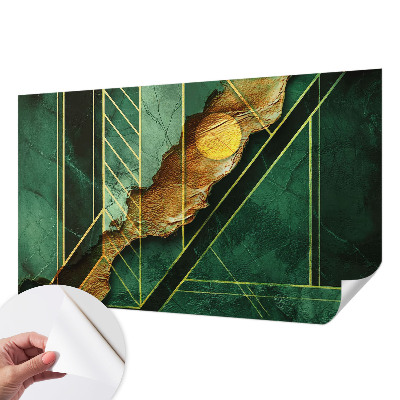 47D-Fototapete fürs Schlafzimmer Geometrische Spannung