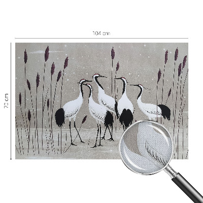 Fototapete nach Maß Ein Kranichschwarm