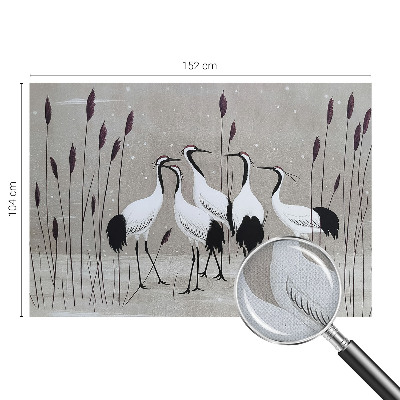 Fototapete nach Maß Ein Kranichschwarm