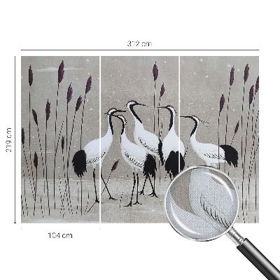 Fototapete nach Maß Ein Kranichschwarm