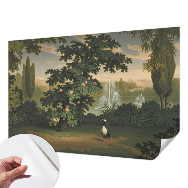 Selbstklebende Fototapete Naturgarten