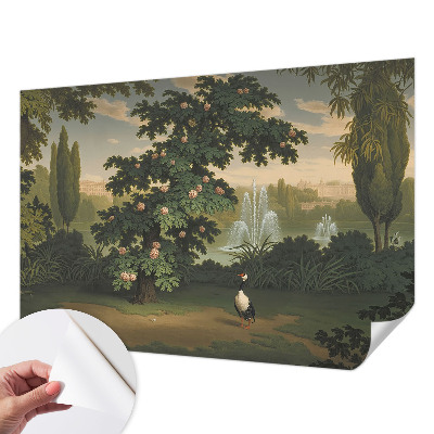 Selbstklebende Fototapete Naturgarten