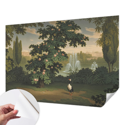 Selbstklebende Fototapete Naturgarten