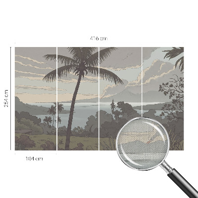 Motivtapete nach Maß Exotische Landschaft