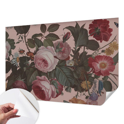 48D-Fototapete z floraler Eleganz