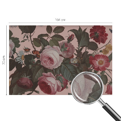 48D-Fototapete Florale Eleganz