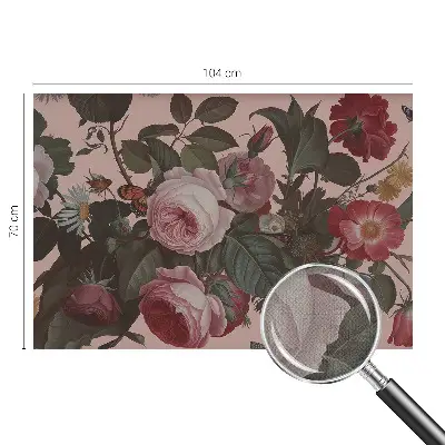 48D-Fototapete z floraler Eleganz