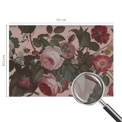 48D-Fototapete z floraler Eleganz