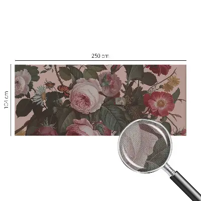 48D-Fototapete z floraler Eleganz