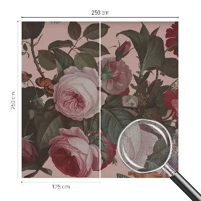 48D-Fototapete z floraler Eleganz